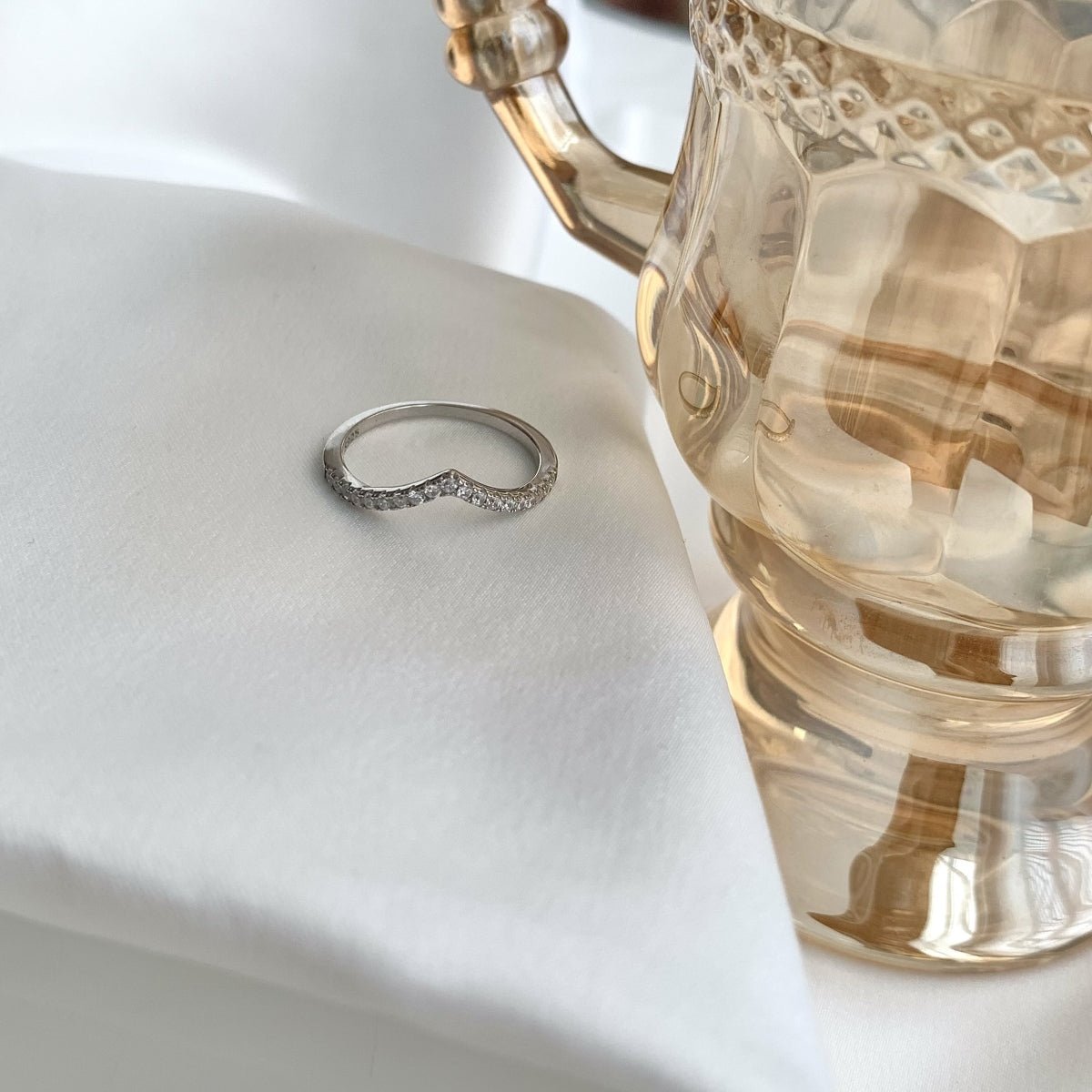 Zaručnički Prsten 925 Srebro: Simbol Elegancije i Vječne Ljubavi - EM Accessories - SILVER - 0081 - RING - 6