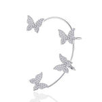 Earrings Butterfly Clips - Jewelry - EM Accessories - fashionjewelry - new - P0461S