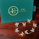 Earrings Butterfly Clips - Jewelry - EM Accessories - fashionjewelry - new - P0461S