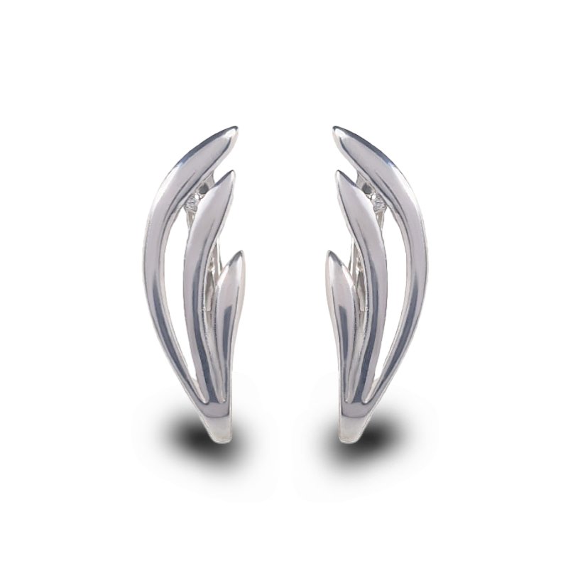 Earrings Leaf - Jewelry - EM Accessories - 925 silver - new - P0582S