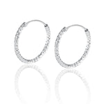 Earrings Silver Hoops - Jewelry - EM Accessories - 925 silver - new -