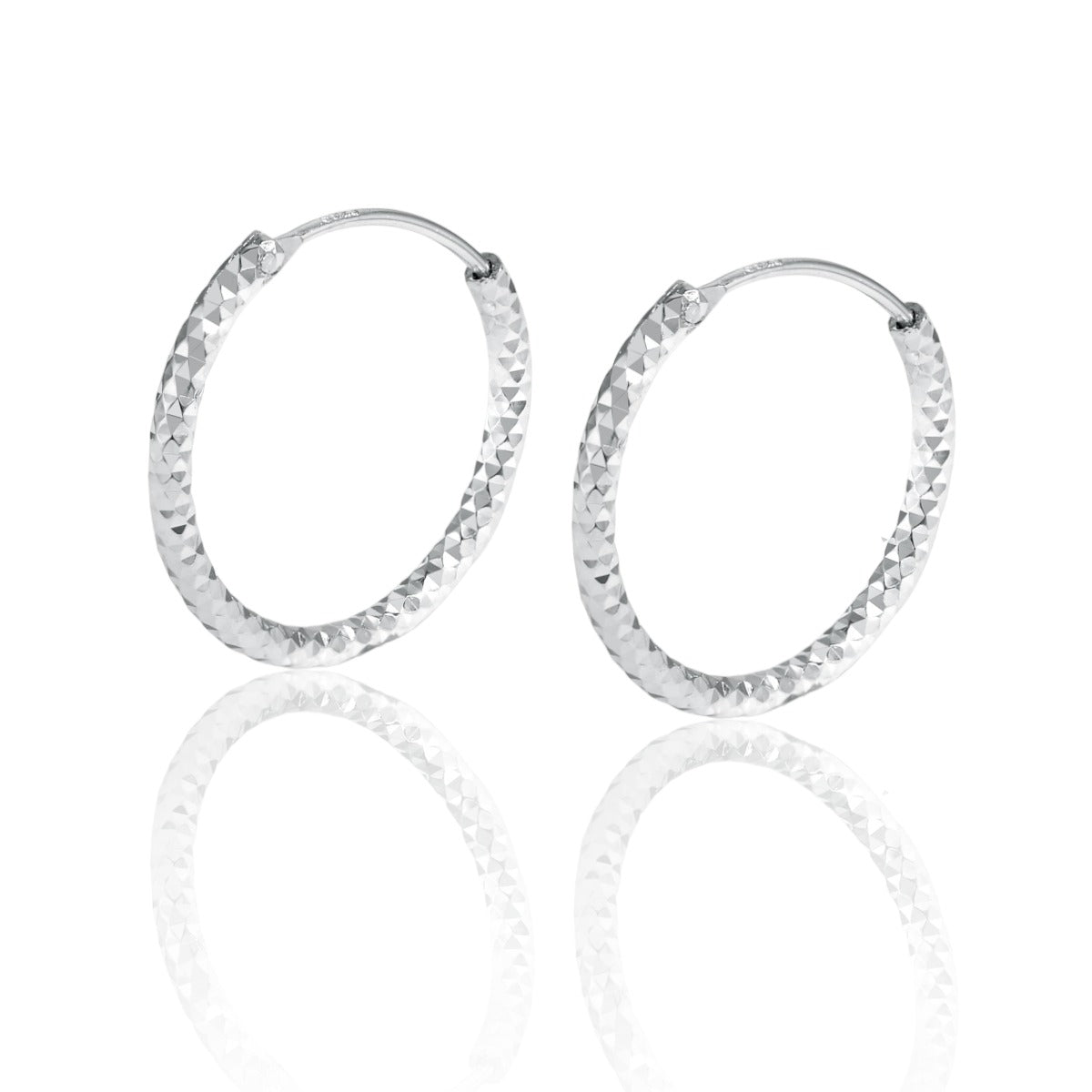 Earrings Silver Hoops - Jewelry - EM Accessories - 925 silver - new -