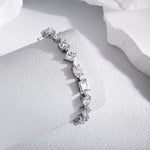 Silver 925 Bracelet, luxurious stones, zircon - Jewelry - EM Accessories - 925 silver - new -